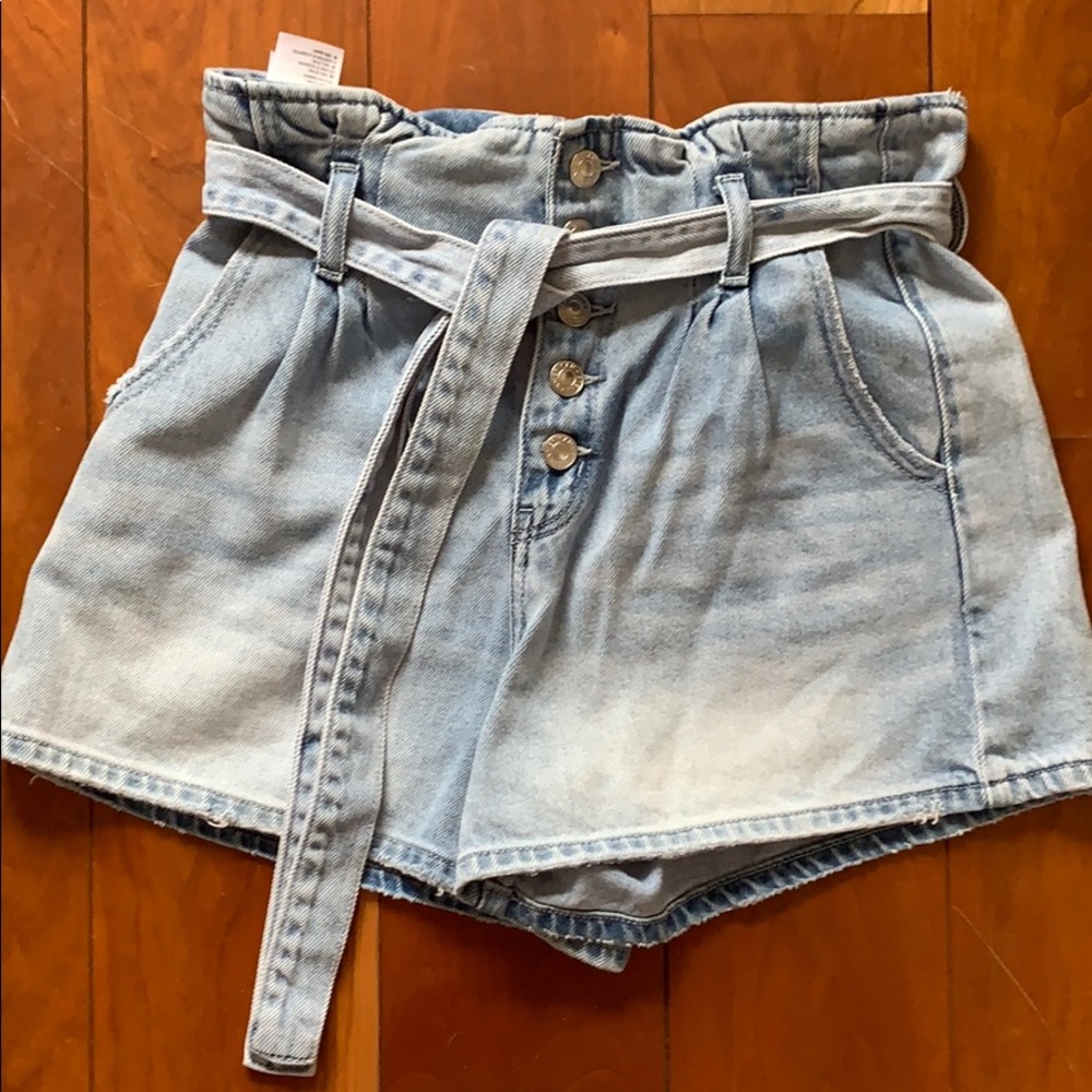 American eagle paper bag shorts